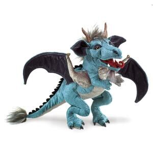 Folkmanis Puppets Sky Dragon Etherial Fantasy Theatrical Hand Puppet #2958